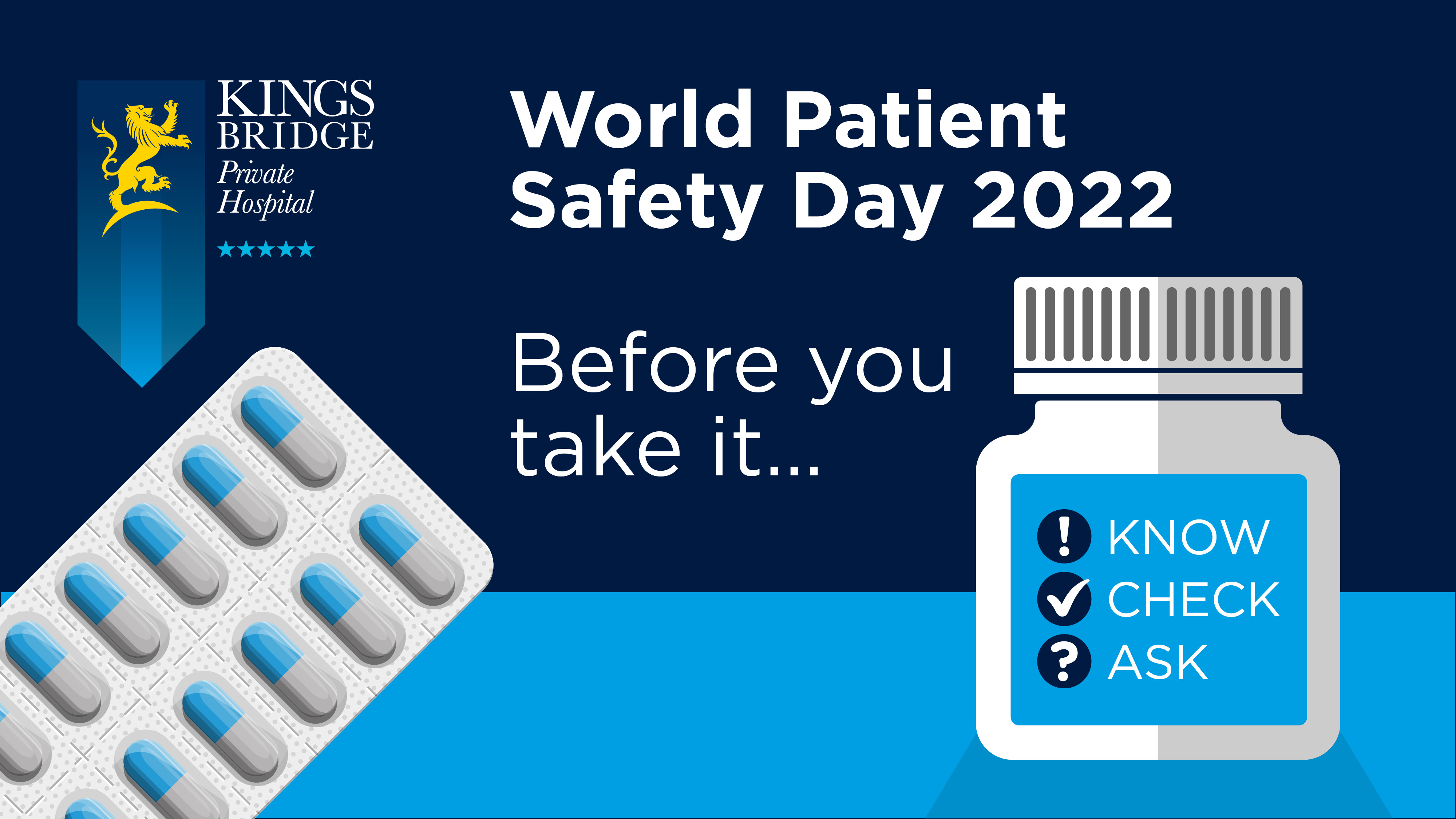 World Patient Safety Day 2022 Know Check Ask KCA 